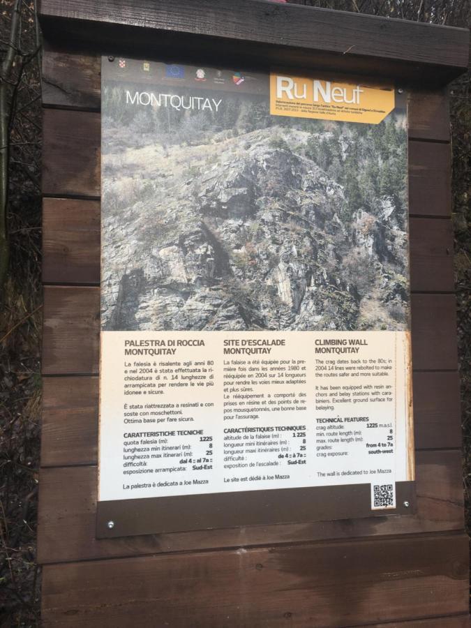 La Casa Del Bosco Daire Aosta Dış mekan fotoğraf