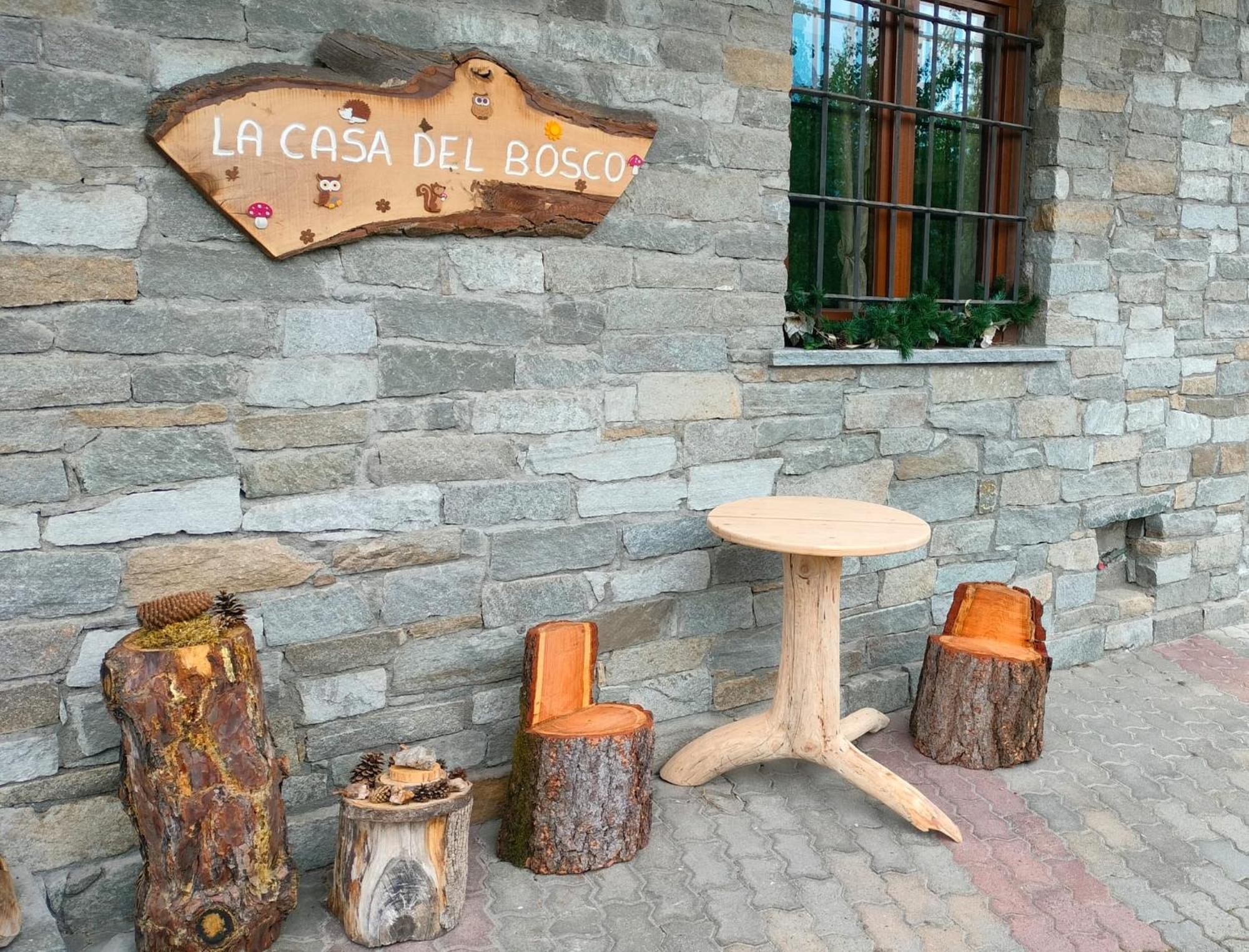 La Casa Del Bosco Daire Aosta Dış mekan fotoğraf